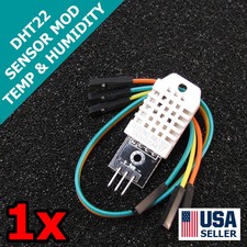 DHT22 Digital Temperature Humidity Sensor AM2302 Module PCB Cable Arduino Q32