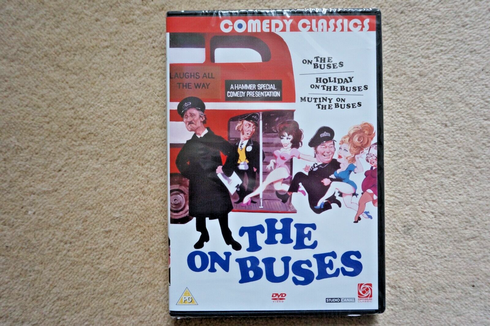 ON THE BUSES       BRAND NEW SEALED GENUINE UK DVD