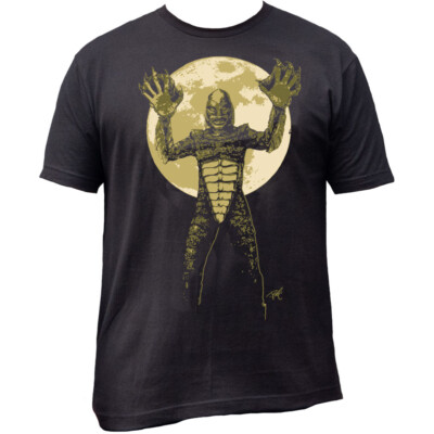 Lowbrow Art The Creature Black Lagoon Soft Cotton Tee T-Shirt S-M-L-XL-XXL NWT