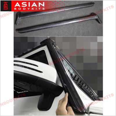 carbon fiber A pillar covers for Mercedes Benz G class G500 G63