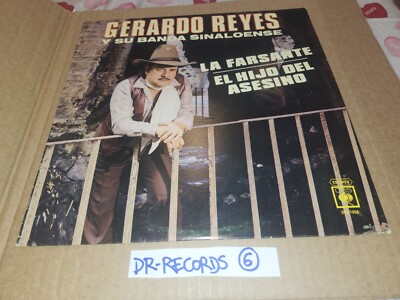 Gerardo Reyes Con Banda Sinaloense Lp Original Musica Mexicana Corridos Vinyl