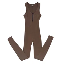 Tan La Lux Long Romper Women’s Small