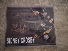 Sidney Crosby Pittsburgh Penguins Game Used Stick Picture With Coa