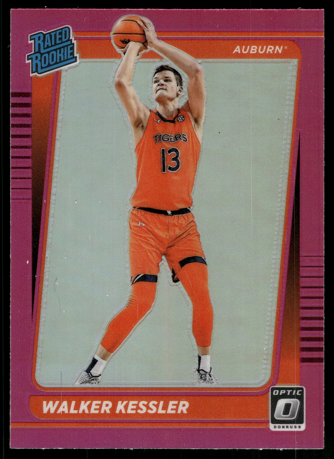 2022 Panini Chronicles Draft Picks #23 Walker Kessler Donruss Optic Rookie Pink