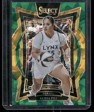2025 Panini Select WNBA #65 Alissa Pili Green Ice Prizms