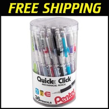 Assorted Colors Mechanical Pencil Set - 0.7mm, 36 Count