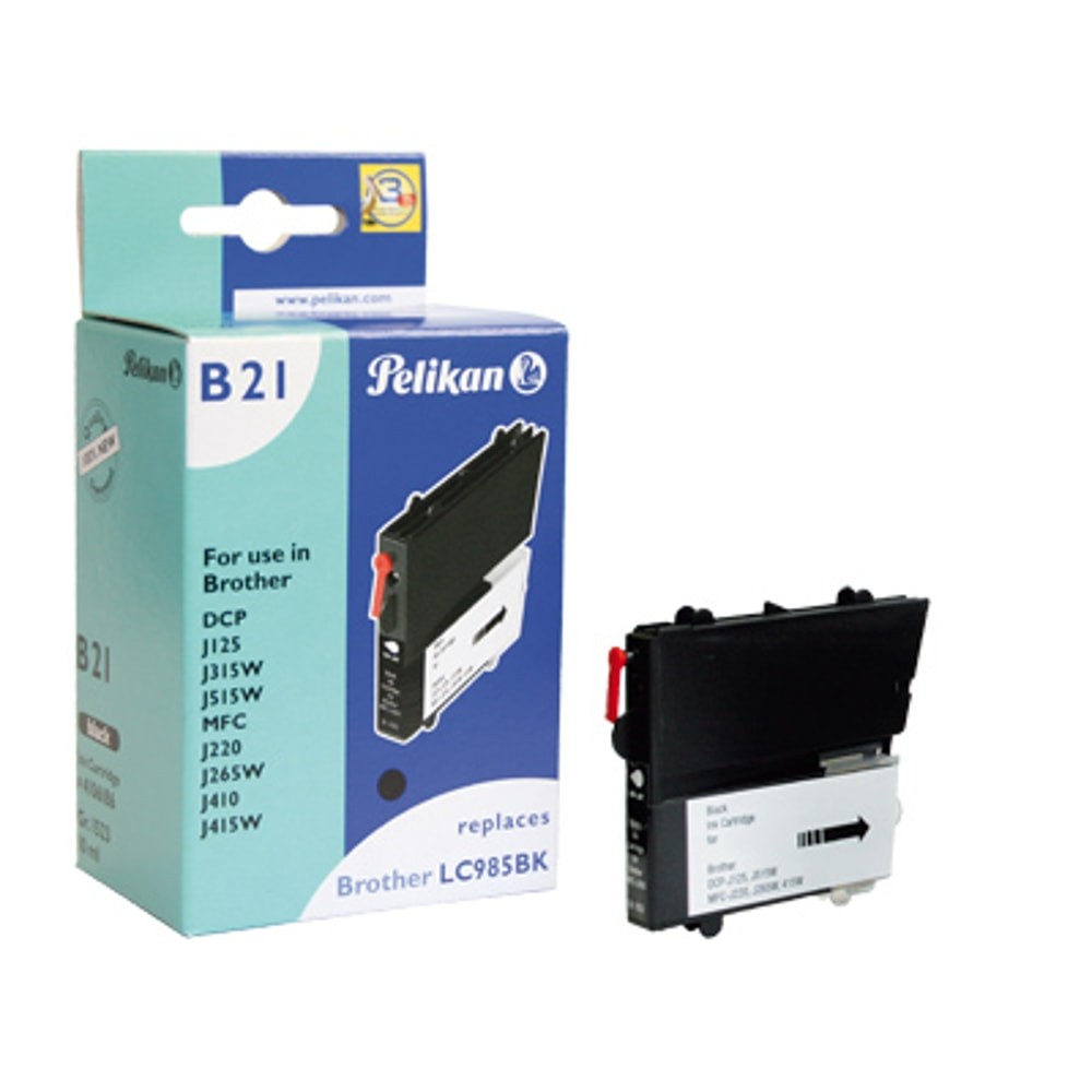 PELIKAN B21 - Brother LC985BK schwarz Druckerpatrone #1907013