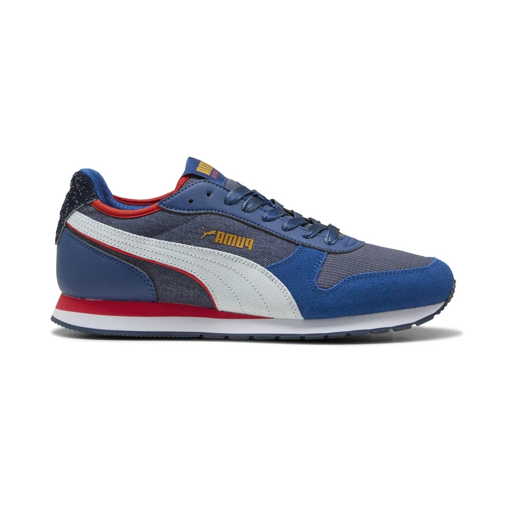 PUMA St Miler Retro Run Lace Up Mens Blue Sneakers Casual Shoes 40266601