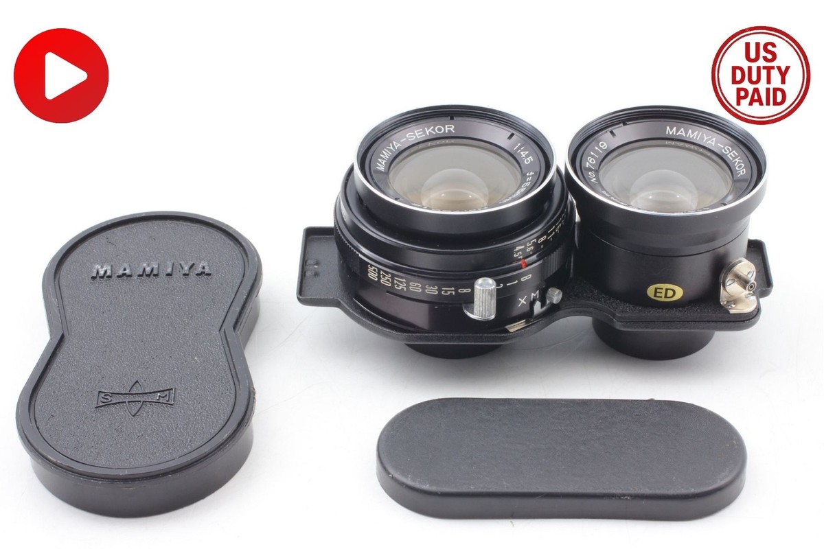 MINT] Mamiya Sekor 55mm f4.5 Lens for TLR C33 C22 C330 C220 From