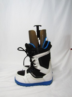 Burton Invader Mens Size 7 US / 40 EUR White Blue And Black Snowboard Boots