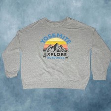 Zoe + Liv Yosemite Explore Outdoors Graphic Sweatshirt XXL