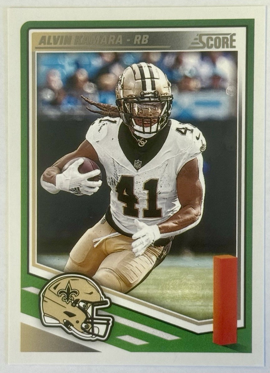 2025 Panini Score Football #122 Alvin Kamara New Orleans Saints | eBay
