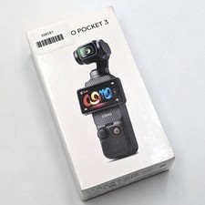 DJI Osmo Pocket 3 Gimbal Stabilizer 3-Axis Handheld Camera 4K Black