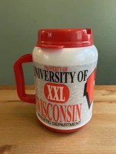 Wisconsin Badgers 64oz Whirley Insulated Jumbo Travel Mug XXL University UW