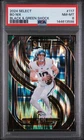 2024 PANINI SELECT BLACK & GREEN SHOCK #117 BO NIX ROOKIE RC PSA 8