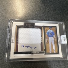 2024 Panini Three & Two Brayden Taylor Jersey Auto #/99 PJA-BT