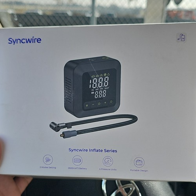 #ad Syncwire Inflate Series Air Compressor 26000mAh 5 Modes 4 Pressure Units $70.08