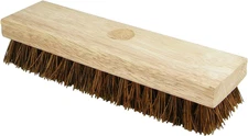 Scrub Brush, 9-Inch, Heavy Duty Coarse Fibers for Rough Surface, Outdoor Cleanin