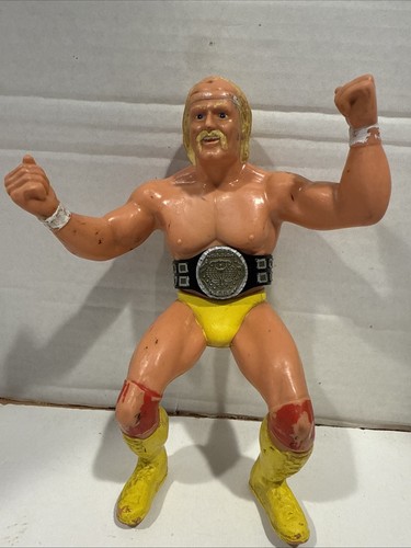 Vintage 80s WWF WWE LJN Superstars Hulk Hogan Figu...