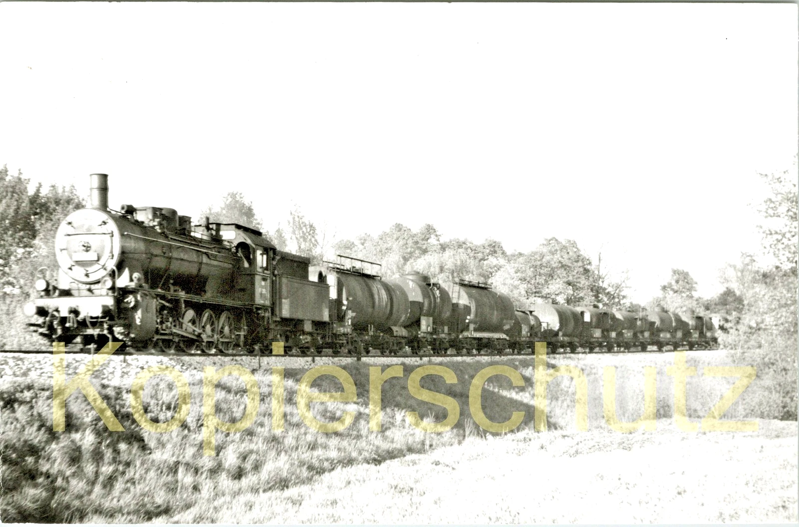 Foto - ÖBB 657.2504 (ex BBÖ/DRB 57 2504) in Tulln 1954 - Bild 1 von 1