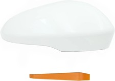 Direct Replacement Right Passenger Side Mirror Cover Cap Compatible with VW