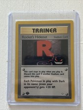 Rocket's Hideout 63/64 Uncommon Neo Revelation Pokemon 1st Edition LP on eBay