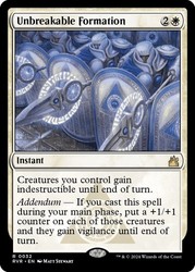 Unbreakable Formation 32 Ravnica Remastered Foil Rare