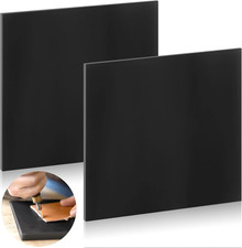 2 Pieces Leather Punch Pad Leather Punching Board Pounding Silent Mat Stamping H