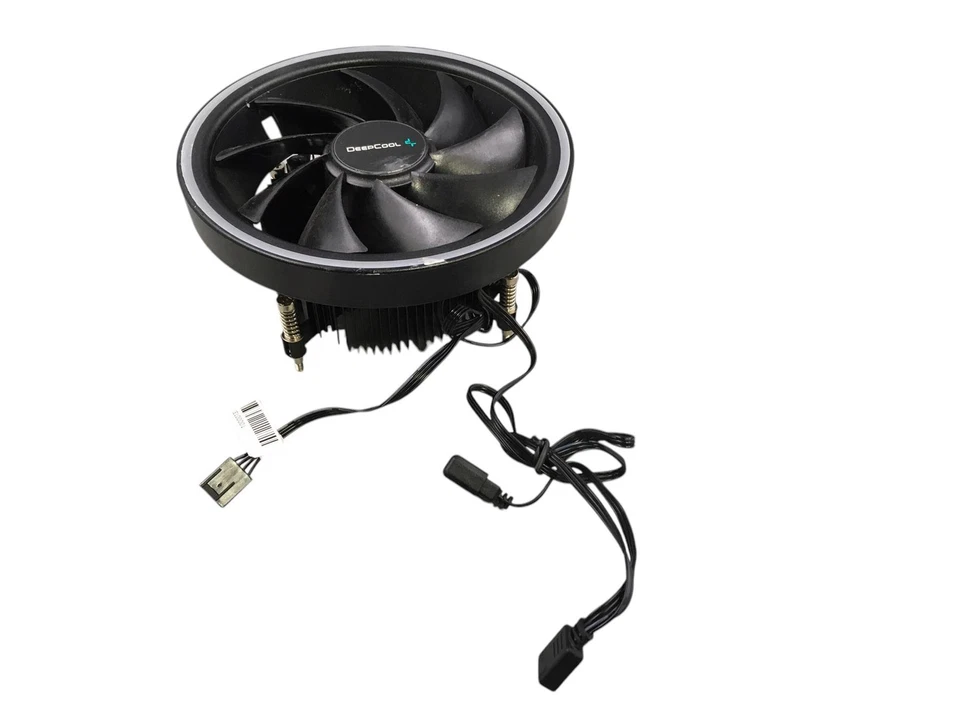 DeepCool UD551 ARGB CPU Cooler for AMD AM4 Top Flow Cooling 136mm - FAN ONLY - Image 2 of 4