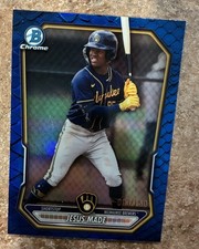 2026 Bowman Baseball - Chrome Prospects Jesús Made #BCP-96 Blue Refractor /150