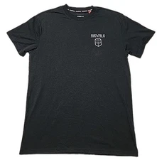 ☆ Airwalk Men's Short Sleeve Graphic T-Shirt Tee Size Small Black & Gray 