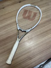 Wilson Venus Serena tennis racket, White Gold And Silver Used Condition