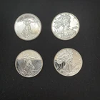U.S. Mint American Silver Eagle Lot of 4 1 oz .999 Silver Business Uncert.