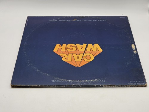 Vintage Vinyl Car Wash Original Motion Picture Soundtrack 2 Record Set Untested - Picture 6 of 22