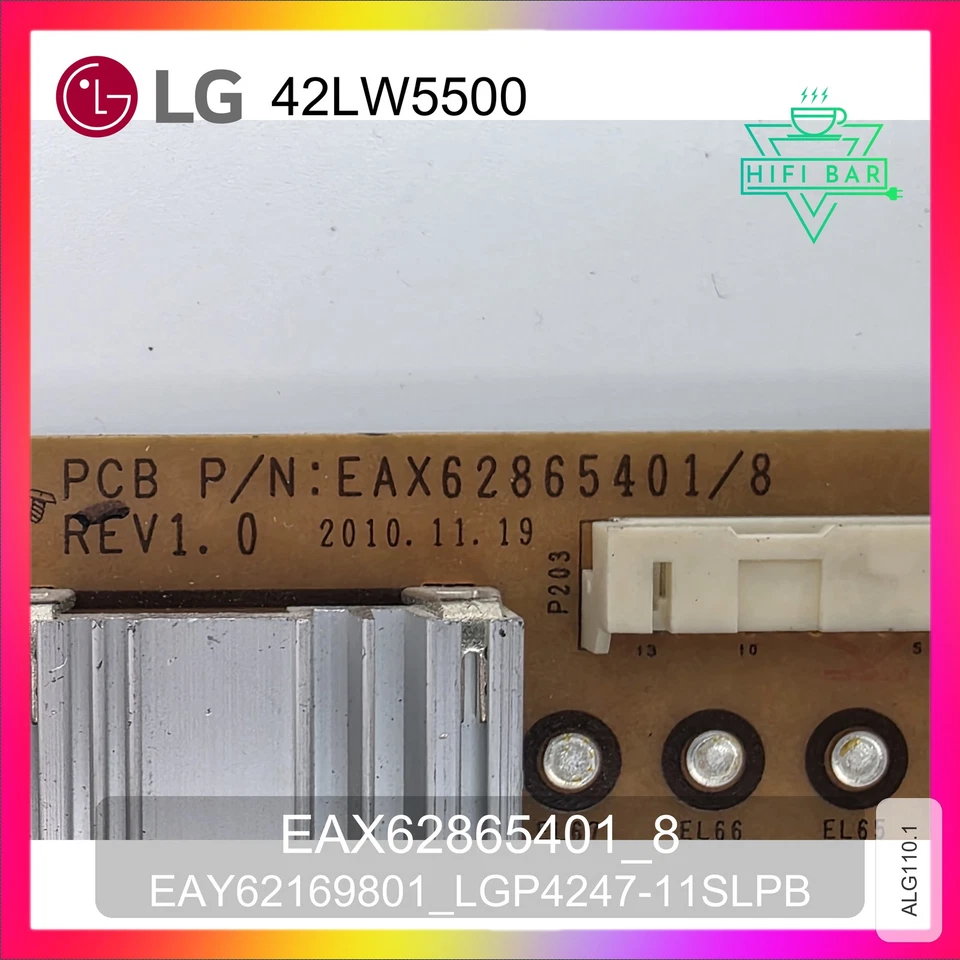 ✅ Alimentation pour TV LG 42LW5500 EAX62865401/8 EAY62169801 * LGP4247-11SLPB ✅ - Photo 4/4