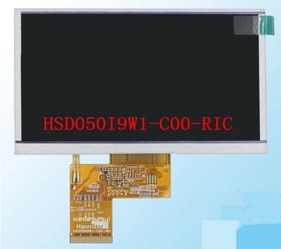 NEW 5.0'' FOR compatible LCD Display PANEL HSD050I9W1-C00-RIC With 90 days warran