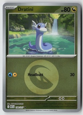 Dratini (Energy Symbol Pattern) 150/217 ME: Ascended Heroes ASC Reverse Holo