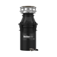 InSinkErator BLD50 Builder 1/2 HP Continuous Garbage Disposal - Black