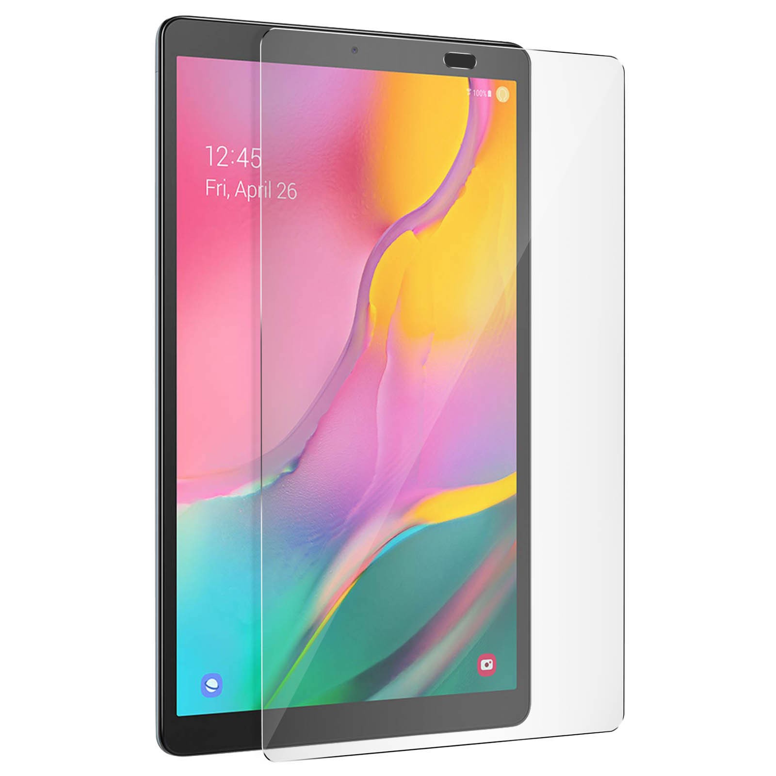 Protection écran Galaxy Tab A 10.1 2019 verre trempé 9H film protection tablette SM-T510