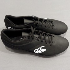 Canterbury Phoenix Raze SG Rugby Boots Black Soft Ground Football Cleats