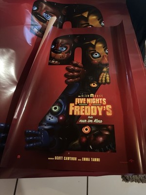 FIVE NIGHTS AT FREDDY´S 2 - Orig.KinoPlakat A1 84 x 59 cm Links Oben Fehlt Eine