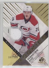 2016 SP Game Used Authentic Rookies Gold Material /399 Sebastian Aho #136 09go