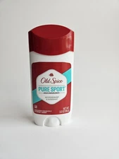 Old Spice Pure Sport Deodorant Classic White High Endurance 3oz