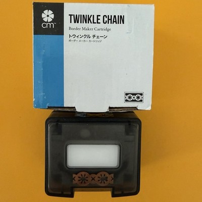 Creative Memories TWINKLE CHAIN Border Maker Cartridge Punch New In Box