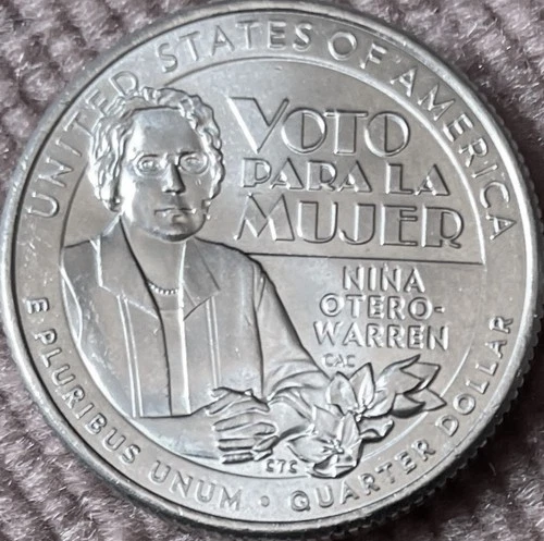 2022 P - Nina Otero-Warren - U.S. WOMAN QUARTERS circulated