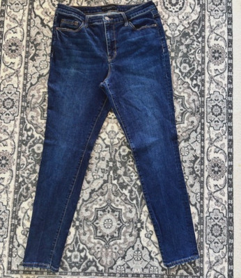 Sanctuary Social Skinny Standard Rise Jeans 31 Dark Stretch Urban