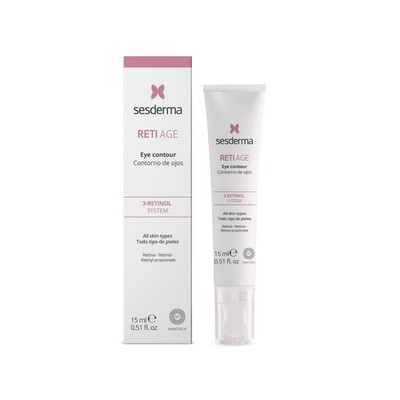 Sesderma RETI AGE Ceramic Eye Contour, 0.5 fl oz | Agedefying Retinoid Eye Cr...