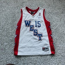 Vintage 2004 Nike Carmelo Anthony All Star Jersey Youth Medium West Nuggets