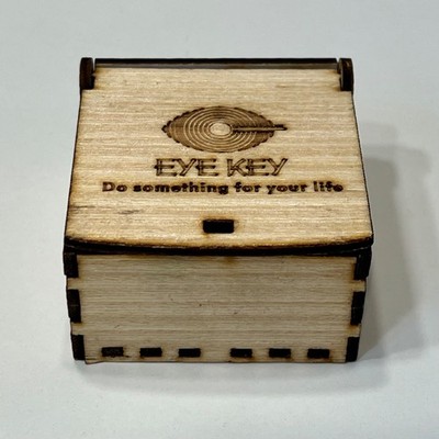 The Eye Key Artisan ESC Keycap Cherry MX Mechanical Keyboard Key w/ Wood Box