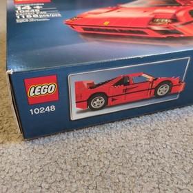 BOX ONLY - LEGO Ferrari F40 (10248) - Creator Expert (2015) - NO SET OR PIECES